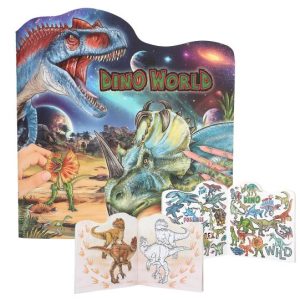 Dino World Livre de coloriage figuratif