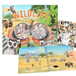 Create Your Wild Life avec autocollants floqués