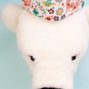 Forêt enchantée Turquoise à pois doré