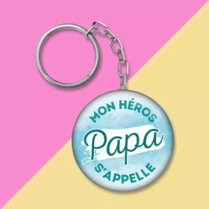 3889786-47df8e6a2890b7.webp Porte-clés – Mon héros s’appelle Papa
