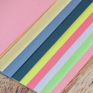 48 feuilles de papier construction - grandeur 9 X 12