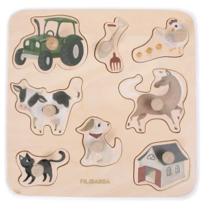 Puzzle en bois – A la ferme
