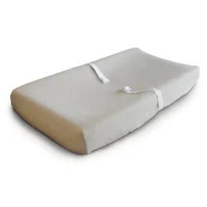 ChangePadCoverFog.webpv1657547976 Drap pour Matelas à Langer en Mousseline - Brouillard