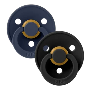 DeepSpaceBlack.pngv1698948399 Suces BIBS en Caoutchouc - Marine/Noir - 0-6 mois