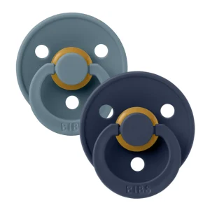 DeepSpacePetrol_0b5ca90a-9906-4820-99ab-a3399ec6ae8a.pngv1700678666 Suces BIBS en Caoutchouc - Marine/Essence - 0-6 mois