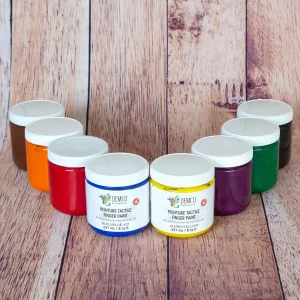 DemcoPeintureTactileGroupe_2.jpgv1597888259 Peinture à doigt - couleurs variées - format 237 ml.