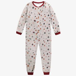 F23A8501A-100_F_a2bded90-2ec9-40a6-ab88-680aefce1257.jpgv1748007674 Pyjama des fêtes gris une pièce en polyester brossé, adulte
