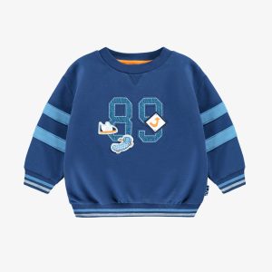 F25B3305B_F2.jpgv1752075627 Chandail bleu avec broderie, bébé