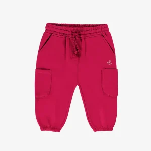 F25B3407B_F2.jpgv1753220687 Pantalon fuchsia style jogger, bébé