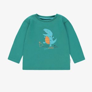 F25B5513B-98_F.jpgv1752624956 T-shirt vert avec illustration, bébé