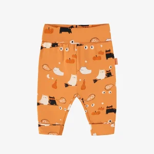 F25B6502B-98_F.jpgv1755653717 Pantalon évolutif orange à motifs d’Halloween, bébé