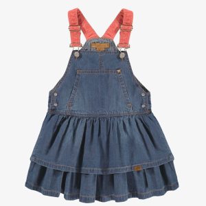 F25C3807C-F2_10400877-1096-4c65-af15-c0e4e6d8a92c.jpgv1751316452 Robe chasuble bleue en denim, enfant