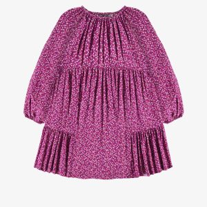 F25C5406C_F2.jpgv1753733735 Robe mauve à motif floral, enfant