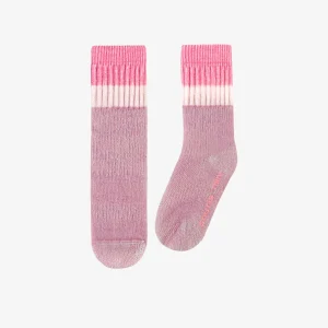 F25C9008C-98_F.jpgv1753928649 Chaussettes roses en laine mérinos, enfant