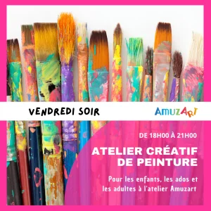 FicheproduitpourlesservicesAmuzartdansshopify_50.pngv1758142335 Atelier créatif du vendredi soir (à partir de 18h00)
