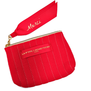 Image5-1.png Porte monnaie matelassé Merci ! Rouge