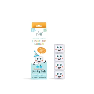 PartyPal4pack.webpv1703976815 Cubes Lumineux pour le Bain - Party Pal