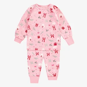 Pyjama-deux-pieces-rose-motifs-des-Fetes-bebe-jpeg.jpgv1759760000 Pyjama deux pièces rose à motifs des Fêtes, bébé