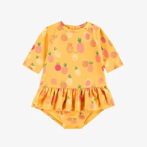 S25B0401B_F3_45e485a2-359b-4ed9-b877-d51eb52fe85e.jpgv1748007308 Maillot de bain une pièce jaune à motifs de fruits, bébé