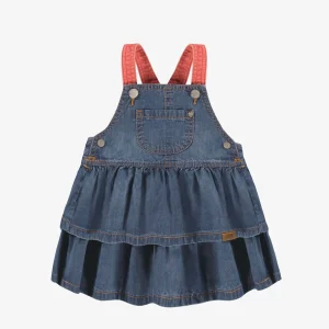 S25B3801B-F2_eb54da06-68df-407c-ad06-47302c3cb98d.jpgv1751315010 Robe chasuble bleu en denim, bébé