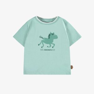 S25B4103B-100_F3_e49f8c58-9e07-4458-80a2-f91353d47e44.jpgv1748007336 T-shirt turquoise cendré en jersey avec illustration, bébé