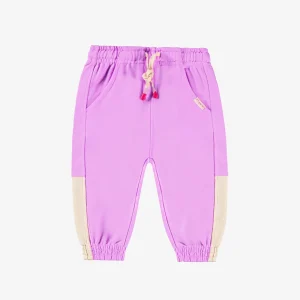 S25B5416B-F2_1c77db41-eb87-402b-a5b1-0563381a7342.jpgv1748007343 Pantalon lilas en coton français, bébé