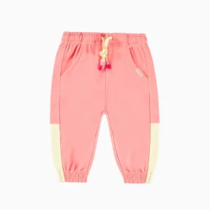 S25B5417B-F2_e40816c2-69fb-4dda-be6a-434bcc5a5b2b.jpgv1748007344 Pantalon rose en coton français, bébé