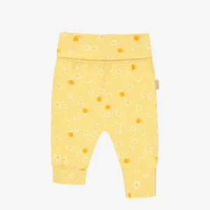 S25B6802B-100_F2_6d274e36-d3be-4a5e-b45c-2b45edcfd0e6.jpgv1748007361 Pantalon évolutif jaune à motif floral, bébé