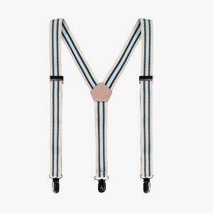 Bretelles extensibles à rayures, enfant