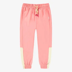 S25C5417C-F2_a4d82e75-5a4f-4386-aee0-a11aba89a8d4.jpgv1748007344 Pantalon rose en coton français, enfant