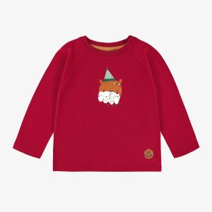 T-shirt-rouge-avec-illustration-des-Fetes-bebe-jpeg.jpgv1761061581 T-shirt rouge avec illustration des Fêtes, bébé
