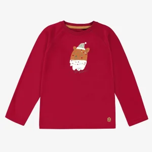 T-shirt-rouge-avec-illustration-des-Fetes-enfant-jpeg.jpgv1760544196 T-shirt rouge avec illustration des Fêtes, enfant