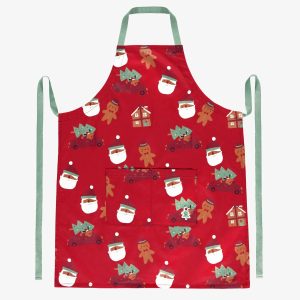 Tablier-rouge-motifs-des-Fetes-adulte-0989011a-jpeg.jpgv1759889735 Tablier rouge à motifs des Fêtes, adulte