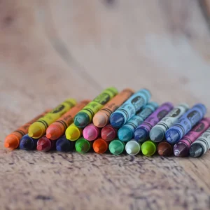 24 craies de cire lavables de Crayola