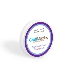 Fil transparent pour bijoux