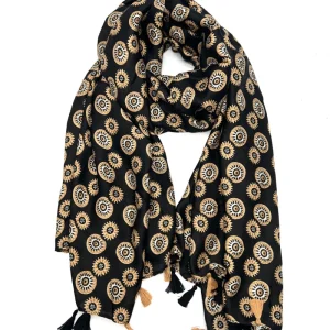 Foulard hiver noir