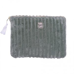 mes-voyages-13.jpg Pochette zippée PC/tablette Minky matelassé sauge – Taille M