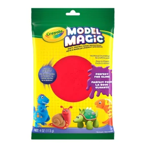 modelmagic_rouge_113gr.webpv1741802207 Pâte à modeler - Model magic de Crayola sachet de 113gr. (couleurs variées)