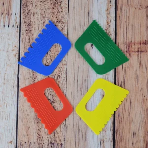 4 outils pour pâte à modeler ou peinture à l'eau