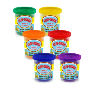 Pot de pâte à modeler (142 gr.) - Choix parmi 6 couleurs