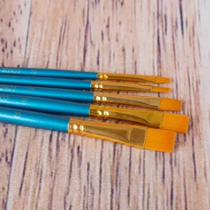 pinceaux_synthetiques_pqt5.jpgv1597887216 5 pinceaux plats en poils synthétiques